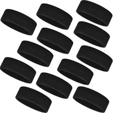 12 Pcs Sweatbands Sport Headbands for Men Women Basketball Headband Sport C...
