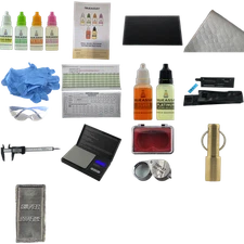 Gold Testing Kit 10k 14k 18k 22k Stone Ring Coin Bar Bullion Jewelry Acid Tester