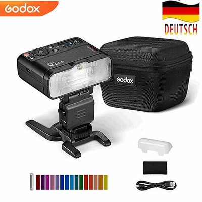 Godox MF12 TTL Macro Flash 2.4G Wireless X System Kompatibel mit Nikon,Sony,etc