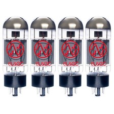 4 x 6L6GC Matched Quad Power Valves - JJ Brand NEW TESTED