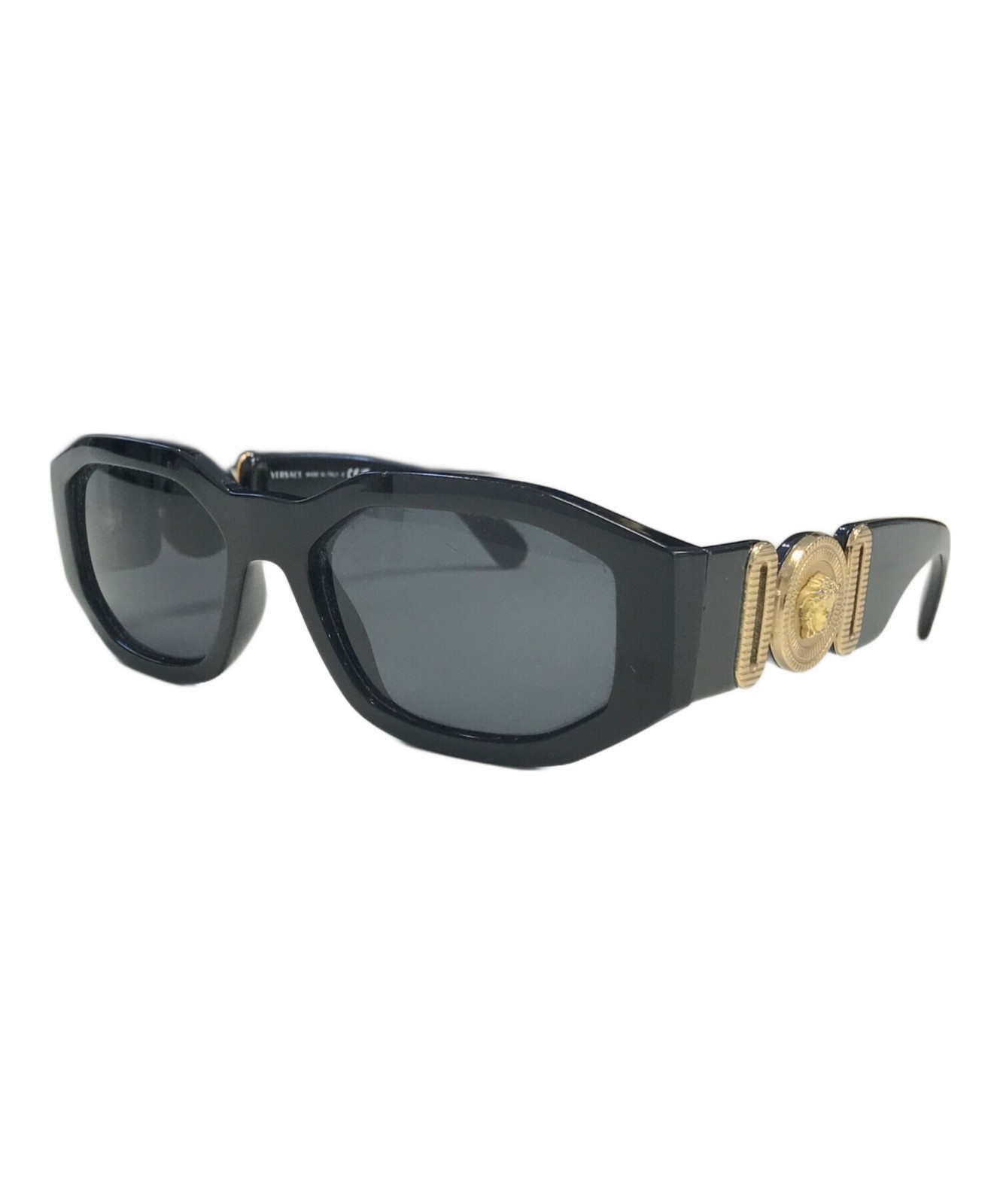 VERSACE Octagonal Sunglasses MOD4361 Black Used 53-18-140 Men's Fashion Acces... thumbnail 3