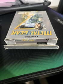 Nintendo NES Metal Gear Boxed with Manual P130