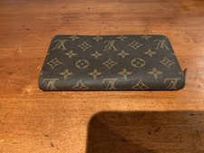 Louis Vuitton Monogram Zippy Zip Around Long Wallet Purse Brown,,,,,,,,,