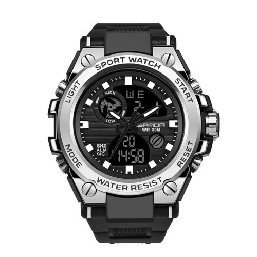 SANDA Tactical Sports Watch Military Men Rugged Digital Multifunctional - Picture 22 of 24
