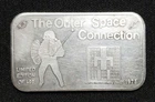 OUTER SPACE CONNECTION International Silver Ingot Co #58 One Oz .999 Silver Bar