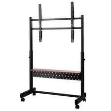 Uimoso Rolling TV Stand Mobile TV Cart Holds Up to 205 lbs for 55-100 Inch TVs