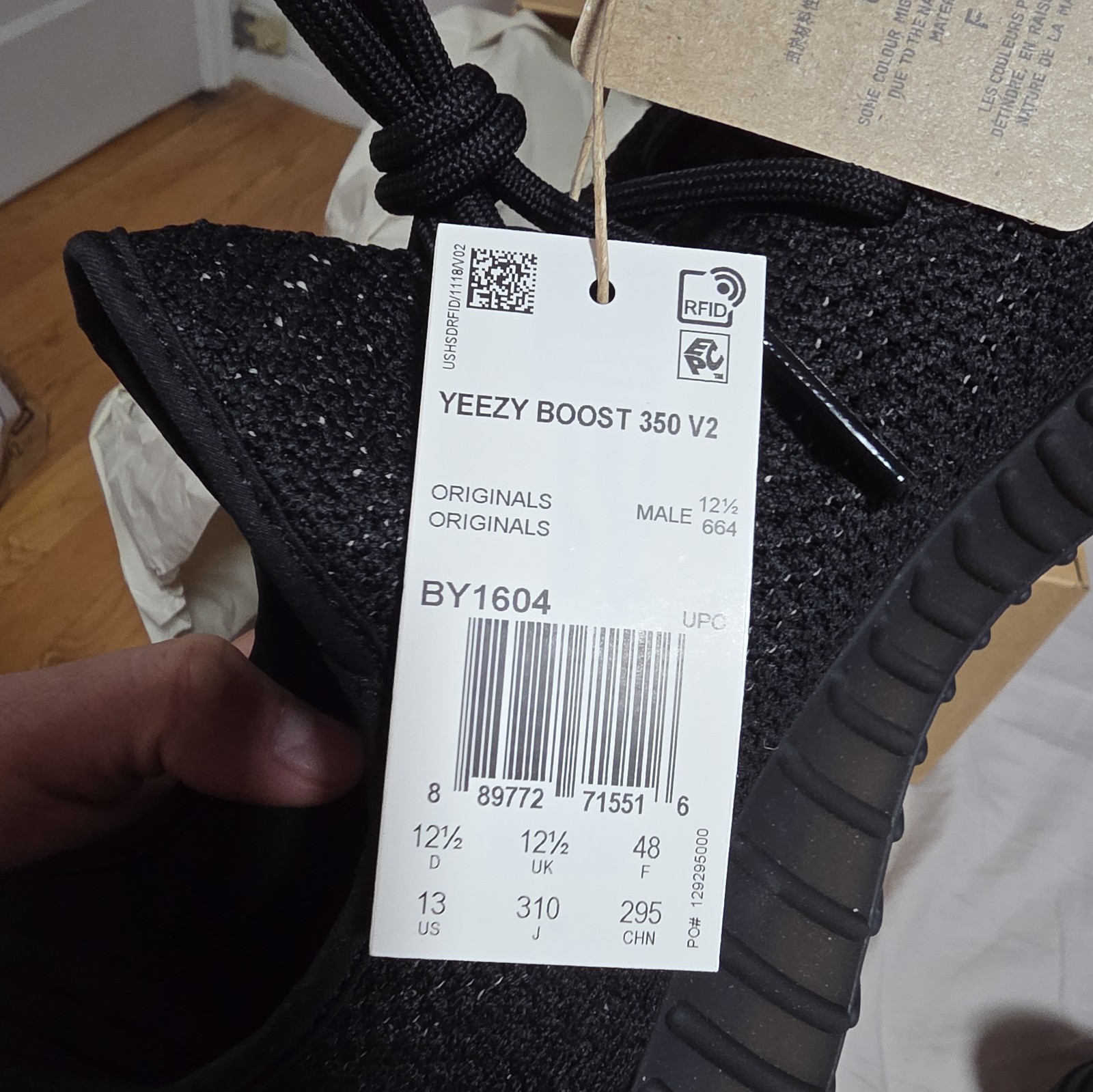 Size 13 - adidas Yeezy Boost 350 V2 Low Oreo thumbnail 4