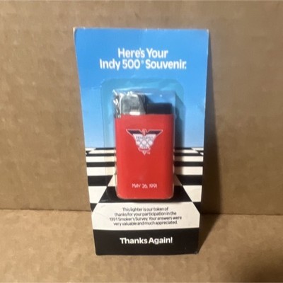 DJEEP Red Indianapolis 500 May 26, 1991 Disposable Lighter Collectible