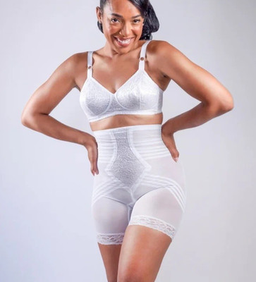 Rago 6209 High Waist Leg Shaper/Girdle 4x (38) White
