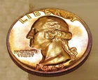 1962 Gem Proof Quarter 90% Monster Colorful Toning #418 ~ 4