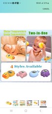 Baby Bath Thermometer With LED Display and Temperature Warning, Digital Room and
