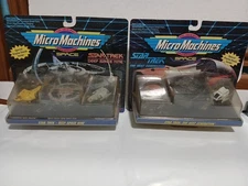 Lot Of 2 1993 Vintage Star Trek Micro Machines Collection DS9 Next Generation 