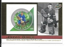 2003-04 Pacific Hockey Canada NHL All Star Game Johnny Bower Post Stamp Card #25