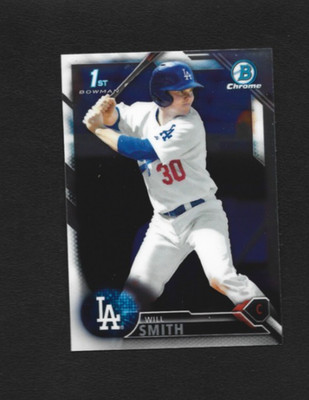 2016 Bowman Draft Will Smith Chrome BDC-84 - Los Angeles Dodgers
