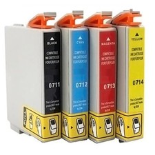 NonOEM 4 Ink Cartridge Fits For Epson DX6050 DX7450 DX9400 DX7400 DX8400 DX8450