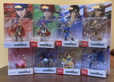 Nintendo Super Smash Bros Amiibo LOT OF 8, NEW, SEALED
