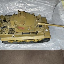 Heng Long Tiger 1 Tank. Metal Upgrades- Gearbox, Wheels, Tracks, Smoke Launchers