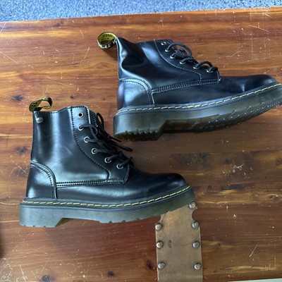New Marke NIIH Bouncing Soles Black Leather Boots, Women's Size 8.5