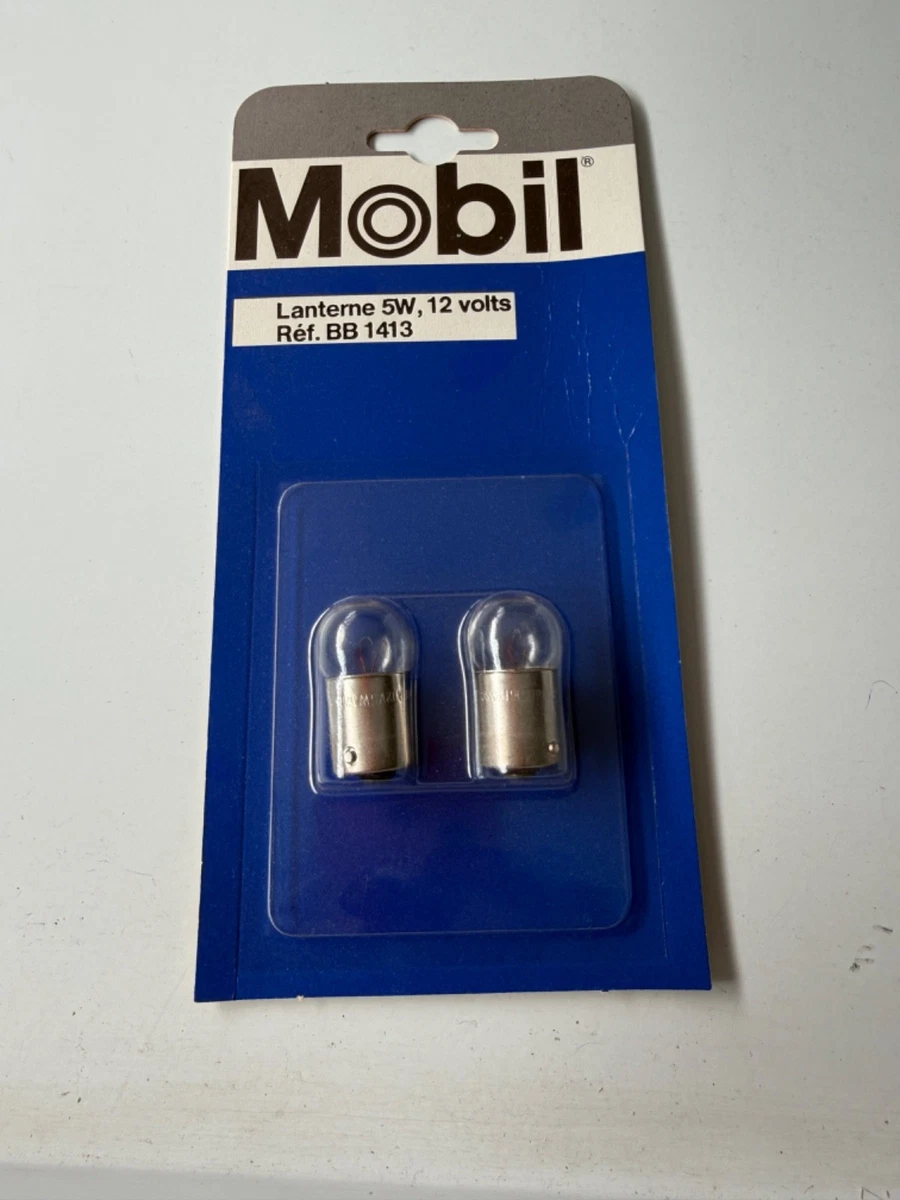 Lote de 2 bombillas linterna BB 1413 móvil 5W 12 voltios nuevas