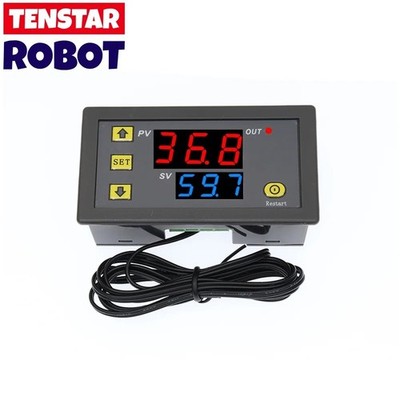 W3230 Temperaturregler Digital Thermostat AC 110 220V Heizen Kuehlen Sensor