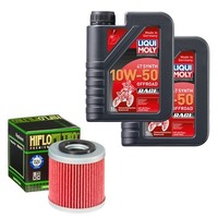 Hiflo ÖLfilter Set LM 10W-50 Off. Race 2L FüR Husqvarna TE 250 4T H800AC Bj.2005