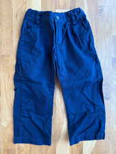 Polo Ralph Lauren Blue Classic Chino Pants Boys Size 3T Adjustable Waist Pleated