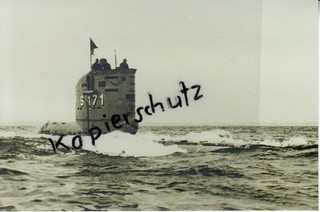 S 171 Unterseeboot HECHT Bundesmarine vor Umbau Stb Foto 10x15cm