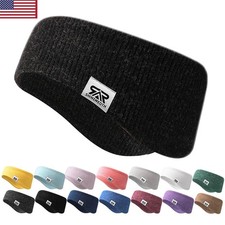 Winter Sports Ear Warmer Headband Running Fleece Thermal Earband for Women Men