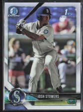 2018 Bowman Draft #BDC-190 Josh Stowers Chrome Refractors