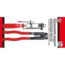 Set Of Pliers For Oetiker Clamps - Code BGS508 FBGS508 KRAFTMANN Workshop