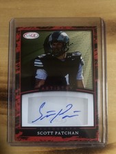 2022 Sage Artistry Scott Patchan Red Autograph No A-AP 