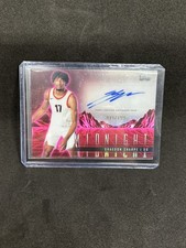 2023-24 Topps Midnight - Horizon Signatures Shaedon Sharpe Twilight 071/199