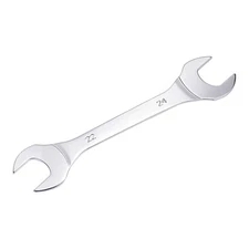 Thin Open End Wrench 22mm x 24mm Metric Chrome Plate High Carbon Steel
