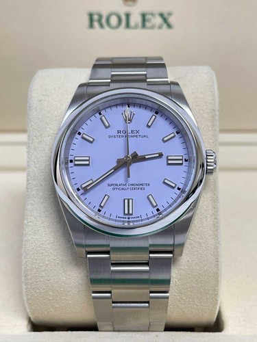 Rolex Oyster Perpetual No-Date 36mm 126000 Lavender