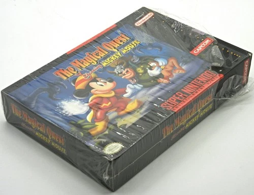 The Magical Quest starring Mickey Mouse Super Nintendo SNES Complete CIB