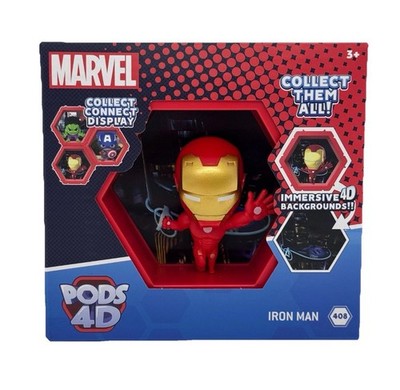 Ironman - Sammelfigur Actionfigur -NEU & OVP WOW! PODS 4D Marvel