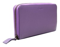 Esquire Peru Zip Around Wallet GeldböRse Lilac Flieder Neu