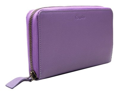 Esquire Peru Zip Around Wallet Geldbörse Lilac flieder Neu