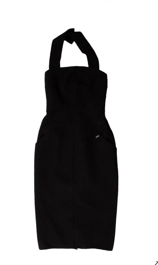 Chanel Cocktail Dress 1990S Karl Langfield worn once-image