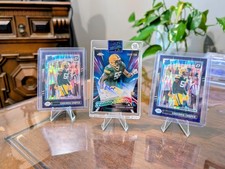 Edgerrin Cooper Future Stars Auto Blue Refractor #/150 and Black Optic Purples