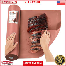 Pink Butcher Paper Roll 18" X 1200" (100') for Smoker BBQ Grilling Smoking Meat