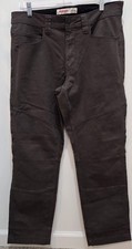 NWT Wrangler Men's Utility Pants Regular Fit Brown 30x30 Workwear Stretch Canvas