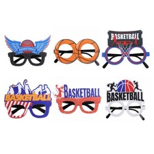 Basketball Glasses Frame Funny Decorative Eyeglass Photo Booth Props Party