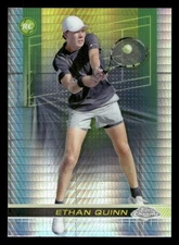 ETHAN QUINN RC 2024 TOPPS CHROME TENNIS PRISM REFRACTOR ROOKIE