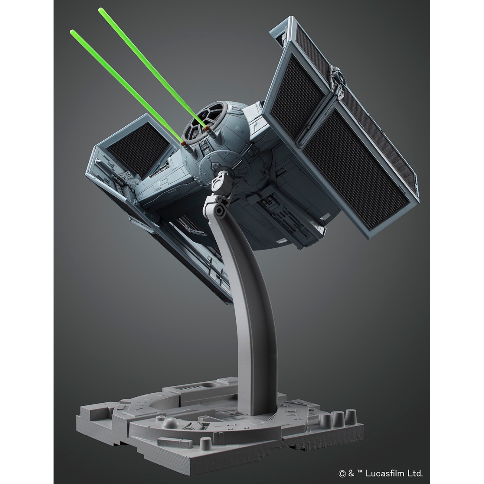 Star Wars TIE Advanced Revell Bandai Easy-Click System Model Kit 01214