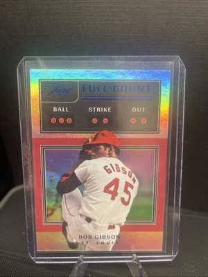 2022 Panini Three and Two - Full Count Bob Gibson #FC-5 /150