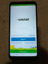 LG Stylo 5 LM-Q720 32GB Black Good Cricket unlocked missing pen