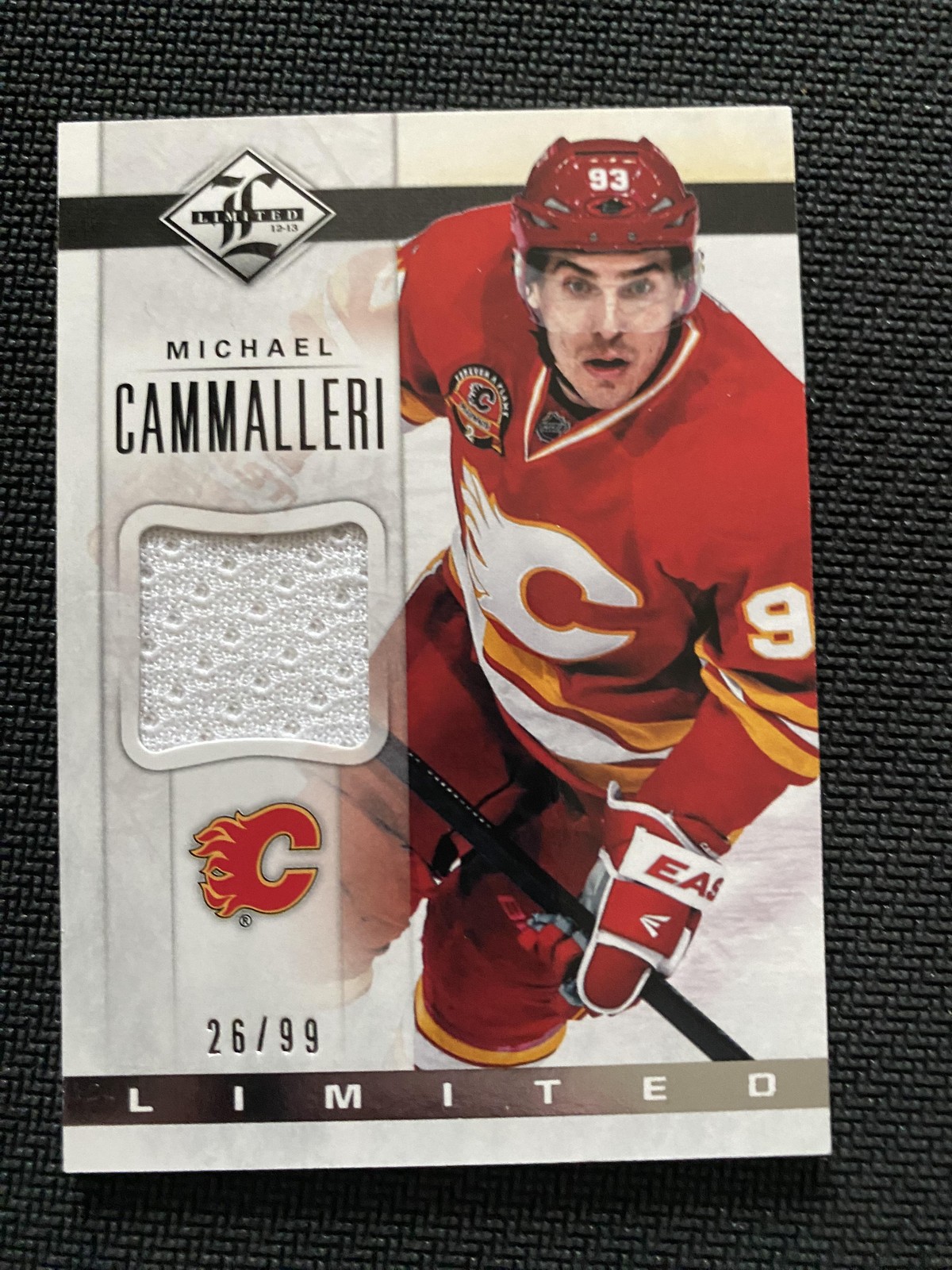 2012-13 Panini Limited #LJ-MC Mike Cammalleri Limited Jersey #/99
