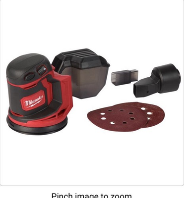 #ad #ad Milwaukee M18 2648 20 5quot; Random Orbit Orbital Sander Tool Only Battery Power $99.99