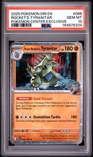 team rocket's tyranitar promo card pokemon center 096/182 Sealed | Destined Rivals Pokemon Center Customers Can Get